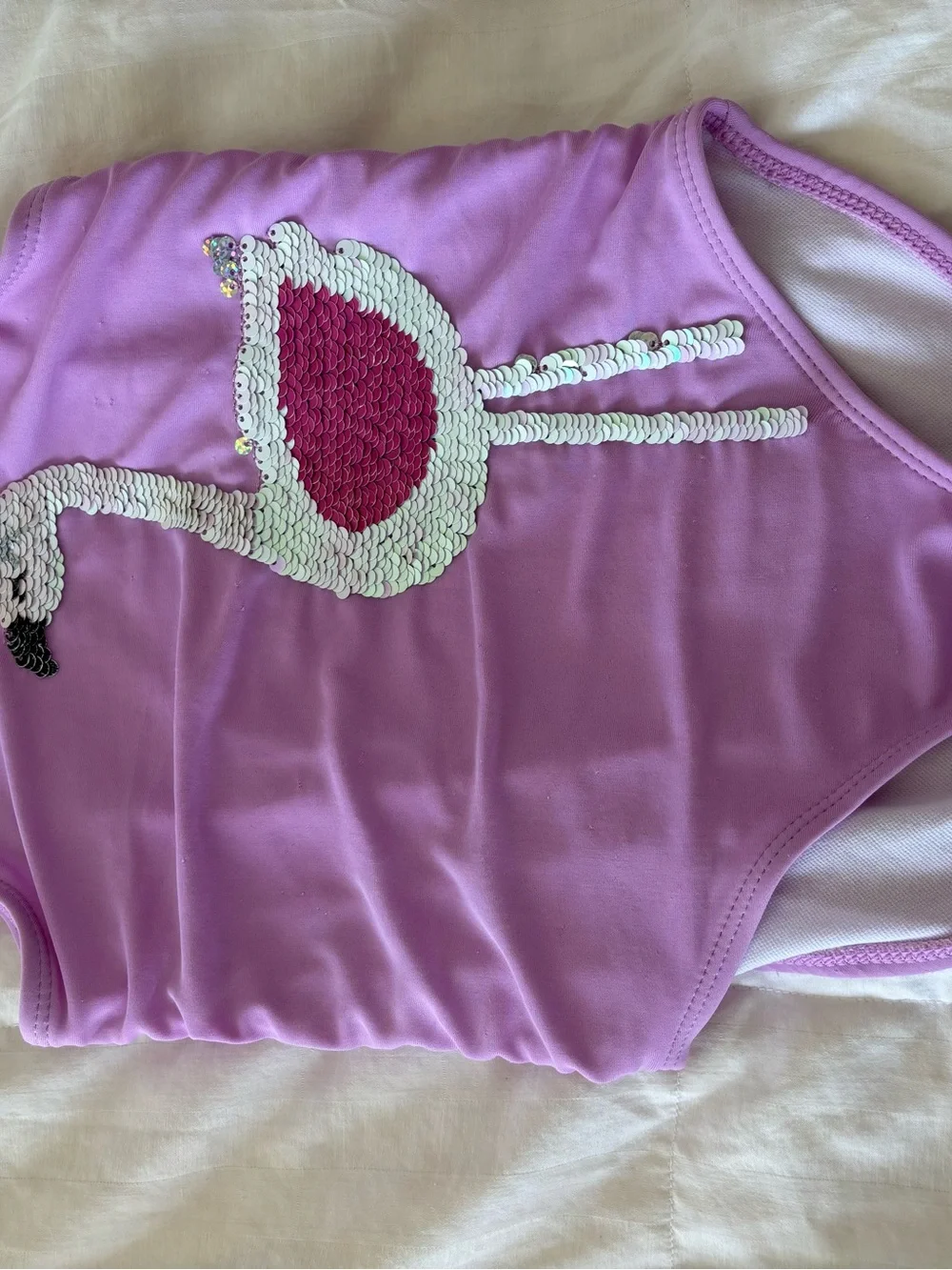 Girls 4T Swim bathing suit Flamingo Striped Stars Rash Guard Carter's cat & jack
